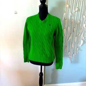 Abercrombie & Fitch Green Sweater